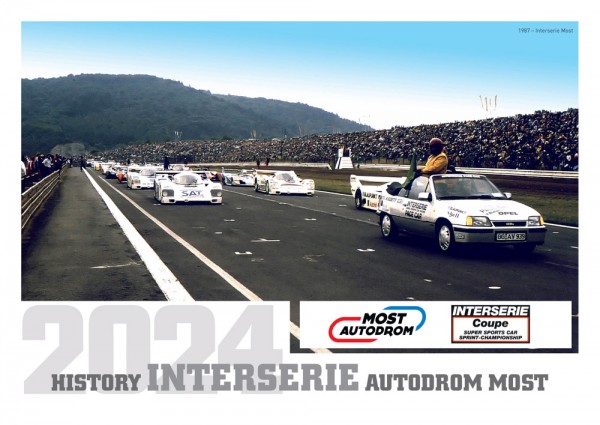 Kalender 2024 - "Historie Interserie Autodrom Most"