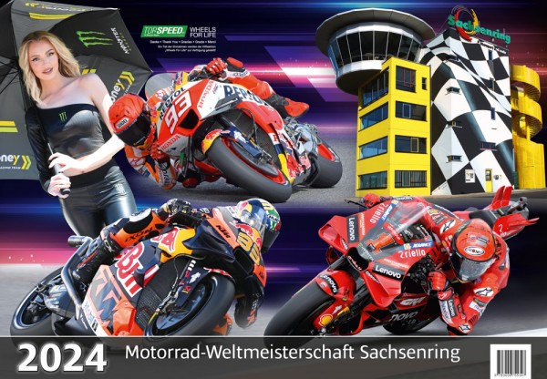 Kalender 2024 - "Motorrad-WM Sachsenring"
