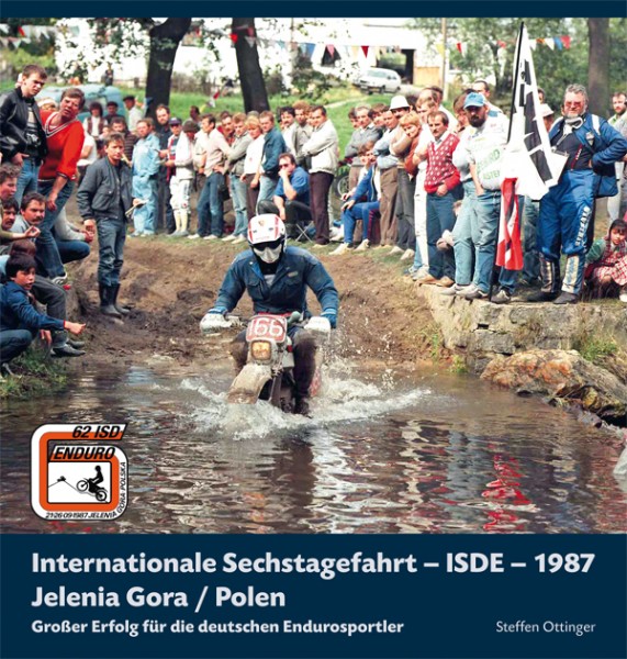 Broschüre "Int. Sechstagefahrt - ISDE 1987 Jelenia Gora/Polen"
