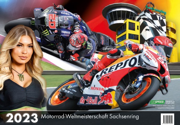 Kalender 2023 - &quot;Motorrad-WM Sachsenring&quot;